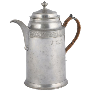Vintage German Jugenstil Coffee Pot by Jacob Heinrich Weiss