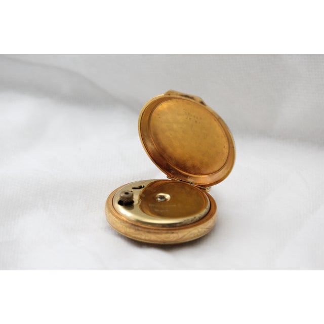 Swiss Gold Pocket Watch, 1920s For Sale - Image 14 of 18