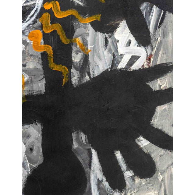 Walter Gaudnek "Alice's Sun God" Oil on Canvas, 1969 For Sale In New York - Image 6 of 10