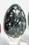 Collection Vintage Stone Specimen Egg 9 Polished Gemstone Eggs Display Stands Geological Mineral Display Cabinet of Curiosities Home Decor For Sale In New York - Image 6 of 18