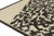 2010s Rug & Kilim’s Distressed Style Abstract Rug in White and Black Geometric Pattern For Sale - Image 5 of 8