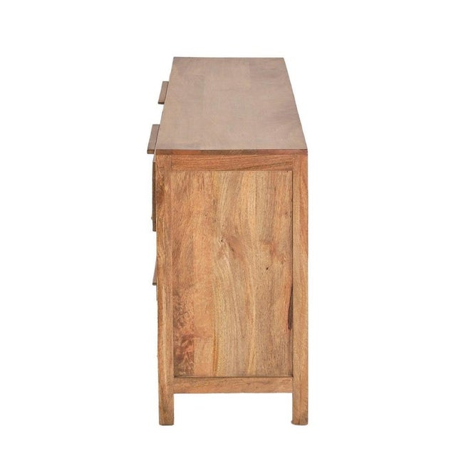 2020s Eldridge Wood Dresser With Six Drawers by Loomlan For Sale - Image 5 of 6