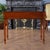 Brown Traditional Style Mahogany Banded Desk For Sale - Image 8 of 10