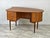 Feldballes Møbelfabrik Teak Elliptical Bullet Desk by Kai Kristiansen for Feldballes For Sale - Image 4 of 14