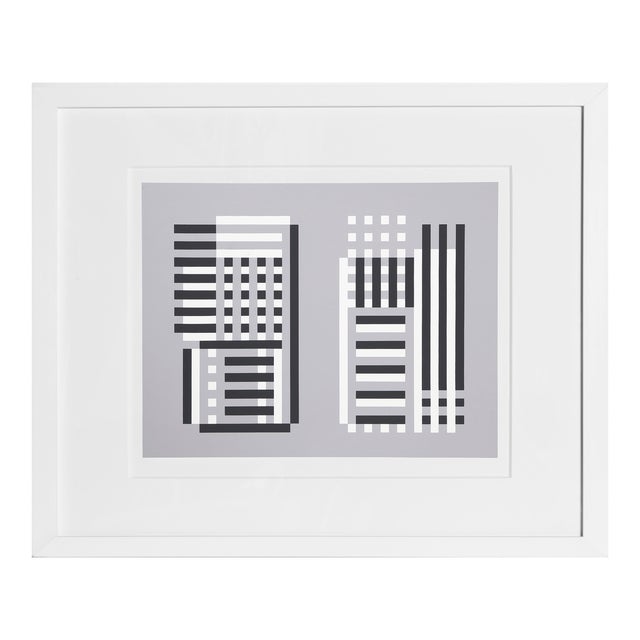 Josef Albers, Bowers (Lauben) - P2, F11, I1 , Geometric Abstract Screenprint For Sale