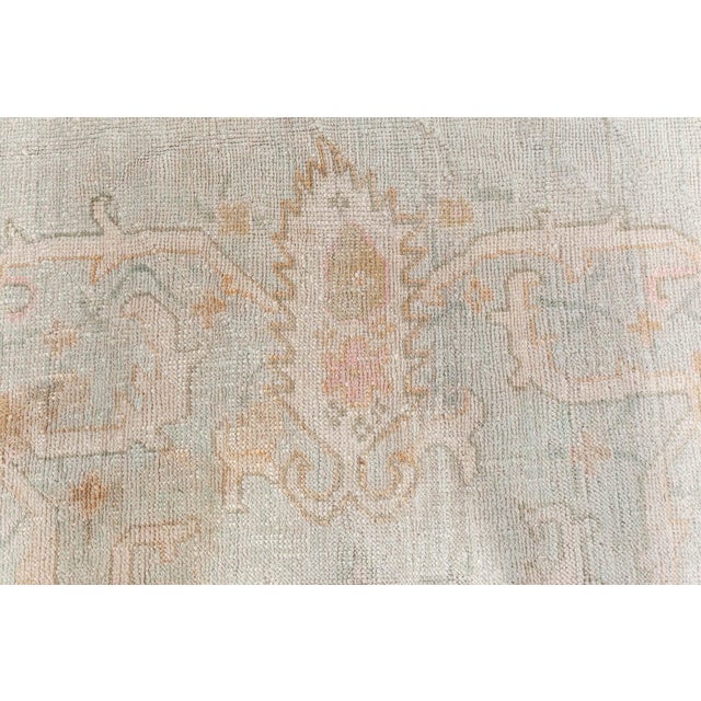 Turkish Turkish Oushak Rug For Sale - Image 3 of 8