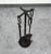 Mid Century Modern Fireplace Tools Metal Cast Iron Pilgrim Seymour Nelson MCM For Sale In Sacramento - Image 6 of 11