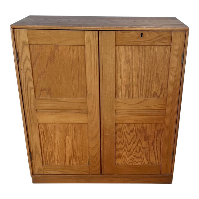 1970s Mogens Kosh Danish Oak Cabinet, Attributed For Sale