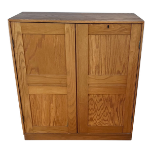1970s Mogens Kosh Danish Oak Cabinet, Attributed