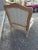 Nice large comfortable French Provincial armchair with down cushion. Traditional Louis XV Stle Fauteuil style chair with...