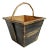 Vintage Mongolian Rustic Wood Bucket / Basket For Sale