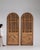 Early 20th Century Egypt Egyptian Revival Brown Wood Door For Sale - Image 4 of 12