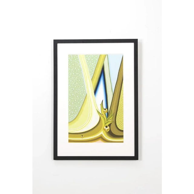 Gijs van den Elshout, Composition, Gouache, Framed For Sale - Image 6 of 6