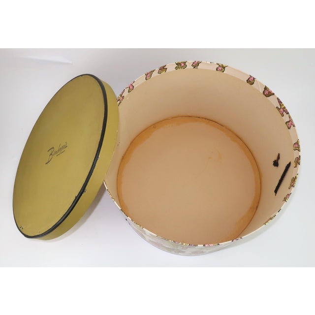 Department Store ‘Timeline of Fashion’ Hat Box, 1960’s For Sale - Image 9 of 14