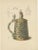Hefner-Alteneck, Gold Pitcher, 1890, Paper For Sale