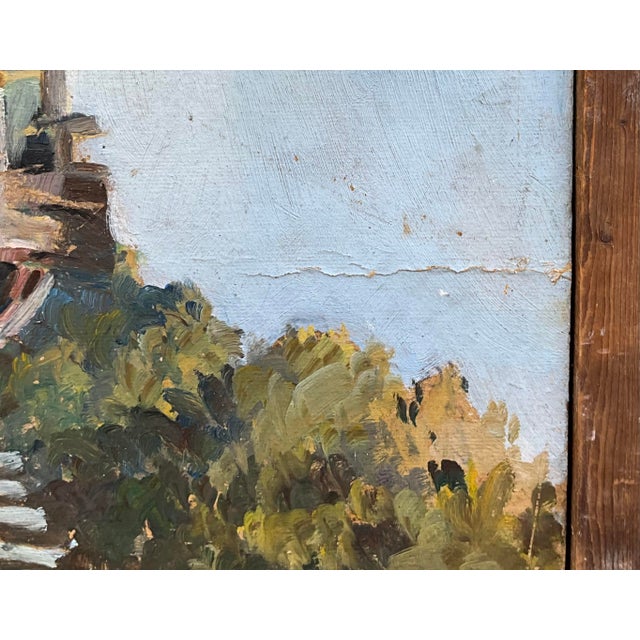 Robert, with Geese and Boat, 1930, Oil Painting For Sale - Image 12 of 13