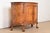 Queen Anne Romweber Chippendale Burl Wood Demilune Cabinet or Console Table, Circa 1920s For Sale - Image 3 of 11