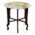 Accent Table With Brass Tray For Sale