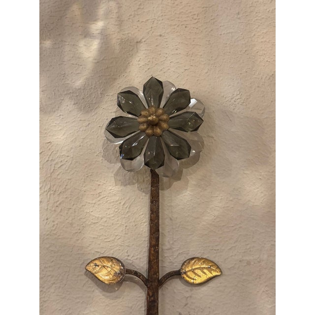 Late 20th Century Pair of Italian Banci Firenze Bagues Style Sconces For Sale - Image 5 of 8