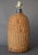 Mid-Century Modern 1970s Vintage Modern Boho Wicker Rattan Table Lamp For Sale - Image 3 of 13
