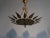 Metal 1950s Gilt Metal Sunburst Ceiling Fixture For Sale - Image 7 of 12