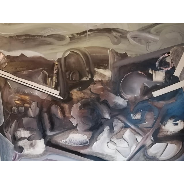 Stefano Mazzolini, Parmairi, 2020, Oil & Acrylic on Canvas For Sale - Image 8 of 9