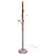 Vintage Floor Lamp in Brushed Metal and Opaline, 1969 For Sale - Image 14 of 17