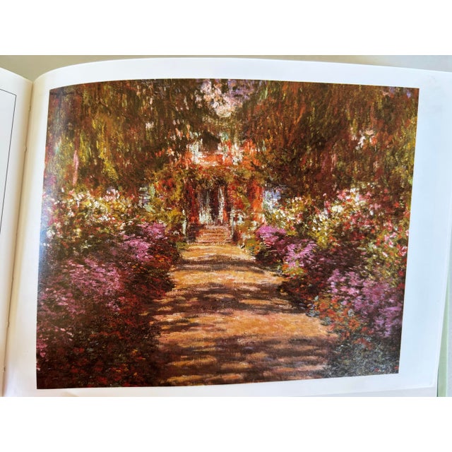 Light Green 1989 Monet’s Garden Claude Monet’s Paintings From Giverny Book For Sale - Image 8 of 9