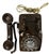 Brown Vintage Comdial Model 500d Rotary Phone (1984) | Classic Retro Brown Desk Telephone | Tested & Working Mid-Century Decor For Sale - Image 8 of 14