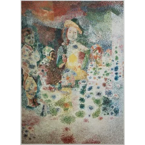 Rare 1985 Pablo Picasso "The Happy Family or the Return of Baptism" Original Parisian Photogravure