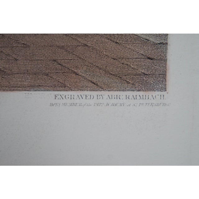 Antique Colored Print Engraving Blind Mans Buff Bluff Game Wilkie Raimbach For Sale - Image 4 of 13