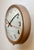 Mid-Century Modern Industrial Brown Electric Station Wall Clock from Westclox, 1960s For Sale - Image 3 of 18