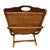 1910s Early 20th Century English Folding Veranda Bamboo Garden Chair For Sale - Image 5 of 6