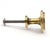 Traditional Vintage 1 In. Concentric Polished Brass Cabinet Knob For Sale - Image 3 of 4