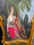 1960 Louis XVI Gold Beech Room Divider Screen - 2 Panels For Sale - Image 4 of 18