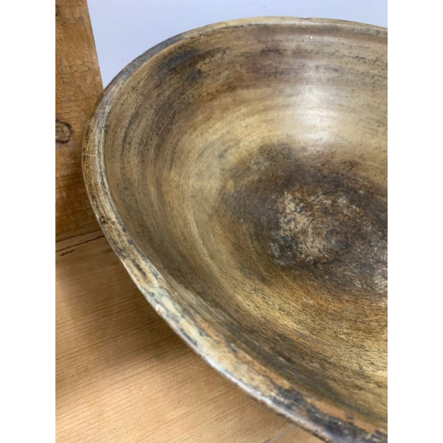 Large Antique Earthenware Bowl