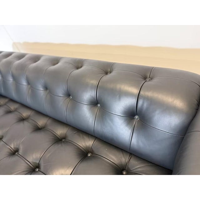 Leather RH-306 Sofa attributed to Robert Haussmann for de Sede For Sale - Image 17 of 18