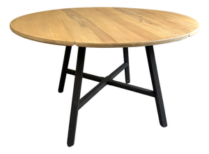 Round Drop Leaf Dining Table by Lucian Ercolani for Ercol, 1980s