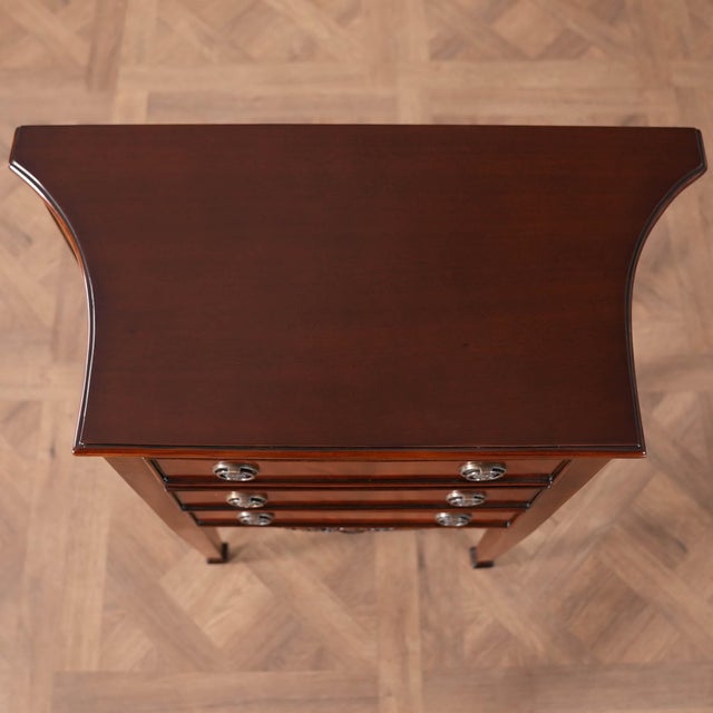 Niagara Furniture Mahogany Hepplewhite Commode For Sale - Image 10 of 13