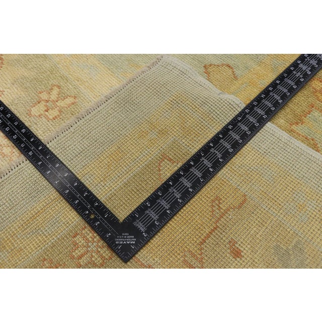 Early 21st Century Turkish Oushak Rug With Modern Style - 10'06 X 15'05 For Sale - Image 5 of 9