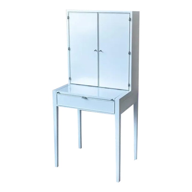 Mid-Century Modern Slim Vanity by Drexel For Sale