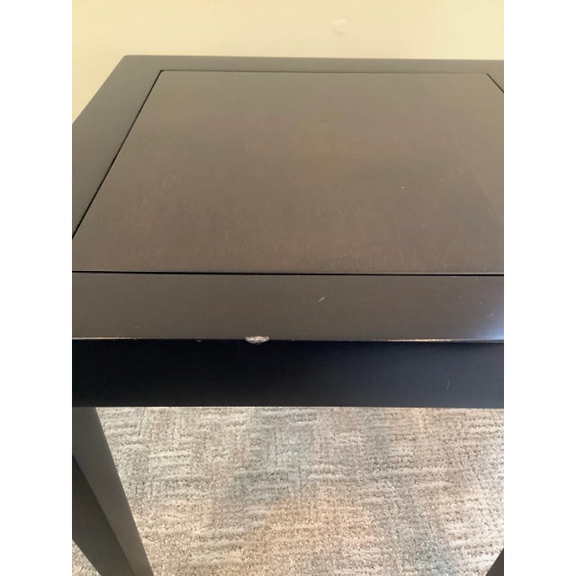 Coffee 1990s Donghia Madrid Square Side End Table John Hutton For Sale - Image 8 of 9