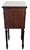 Antique French 1920s Marble Top Nightstand Mahogany Bedside Cabinet For Sale - Image 18 of 18