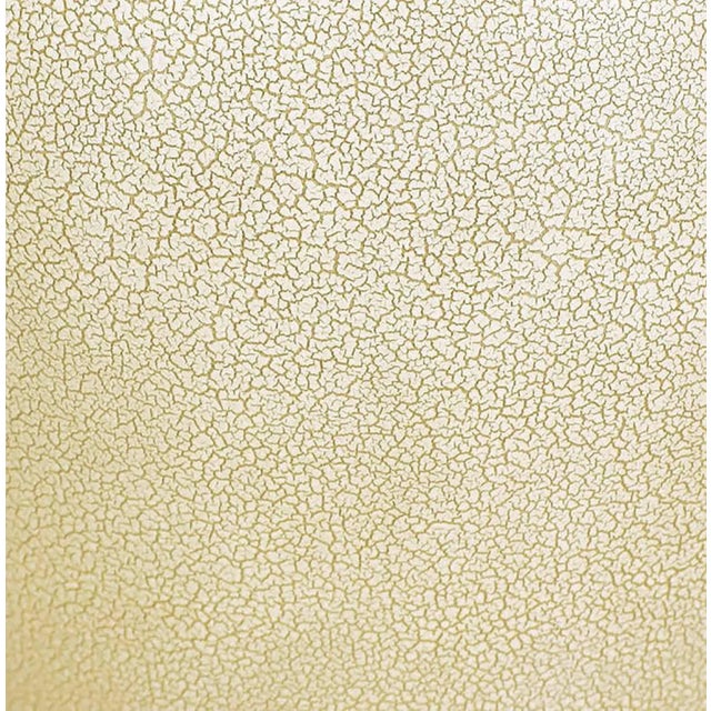 Metal Urn Form Brass and Ivory Crackle Glaze Table Lamps - a Pair For Sale - Image 7 of 8