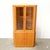 Mid-Century Modern 1970s Danish Teak Corner Cabinet With Interior Lighting & Glass Shelving For Sale - Image 3 of 5