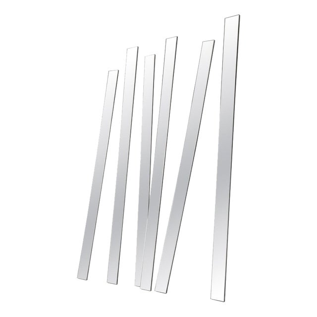 Forest Silver Maxi Modular Wall Mirror by GTG Design Couture For Sale