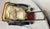 Antique 19th Century Handmade Mixed Media Tole Running Rickshaw Mini Sculpture For Sale - Image 13 of 18