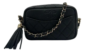 Chanel Black Tassel Camera Bag 2018