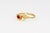 Lily Calla Gold Ring in 14k Gold Size 6.5 (All Sizes Availlable) For Sale - Image 6 of 10