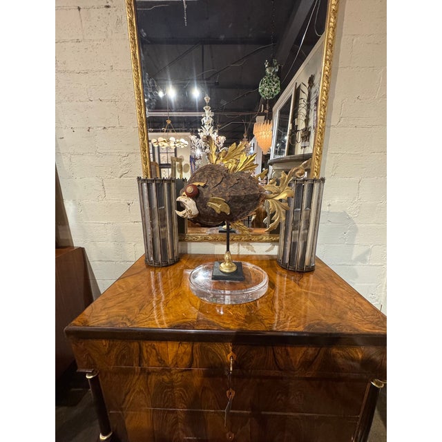 Art Deco 19th C. Italian Element Fish Sculpture For Sale - Image 3 of 7